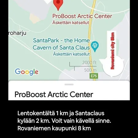 Proboost Arctic Center Cosy Caravan Apartment Rovaniemi
